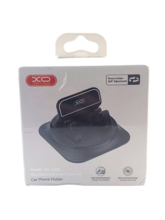XO Other - Universal Car Phone Holder Dashboard Mount 360° Adjustable XO-C206 Black NEW